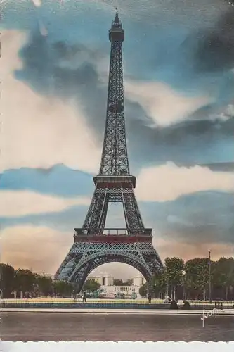 F 75000 PARIS - TOUR EIFFEL - Eiffelturm 1959