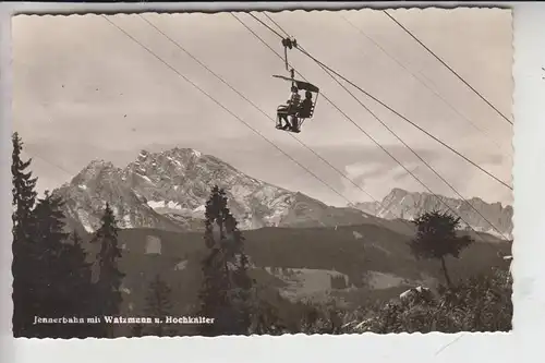 8240 BERCHTESGADEN - SCHÖNAU, Jennerbahn - Bergbahn, Telesiege