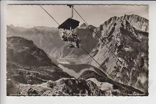 8240 BERCHTESGADEN - SCHÖNAU, Jennerbahn - Bergbahn, Telesiege