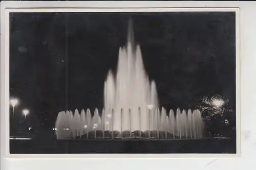 0-8000 DRESDEN, Dresdner Jahresschau 1937, "Garten und Heim", Grosse Leuchtfontäne