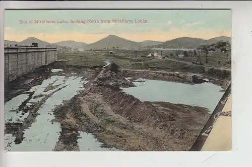 PANAMA - Panama Canal - Site of Miraflores Lake, looking North from Miraflores Locks