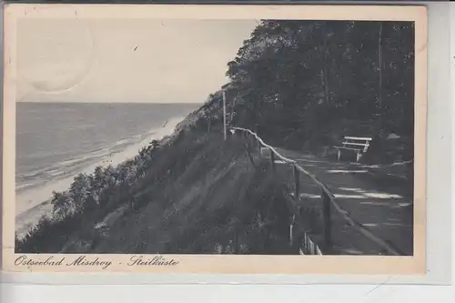 POMMERN - MISDROY - Miedzyzdroje, Steilküste 1937