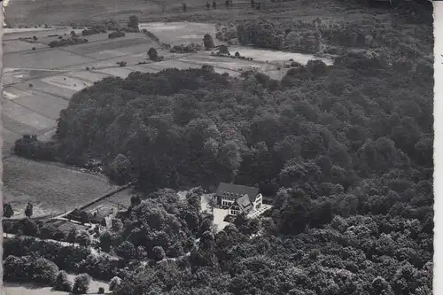 4788 WARSTEIN, Waldhotel Tropfsteinhöhle, Luftaufnahme 1962