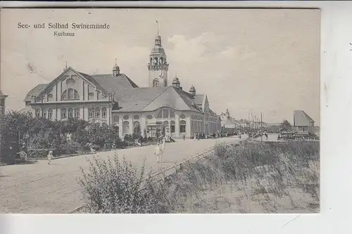POMMERN - SWINEMÜNDE - Kurhaus 1912
