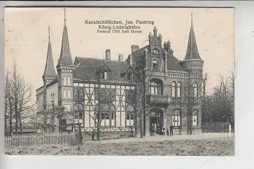 4690 HERNE, Kanalschlößchen, König-Ludwighafen 1928