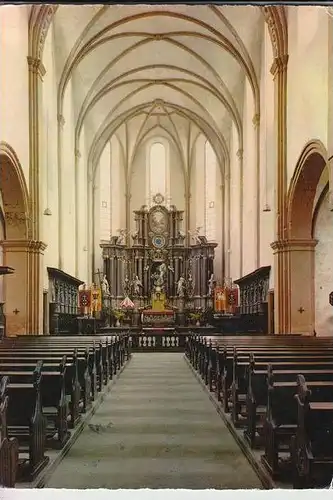 5540 PRÜM, Basilika Innenansicht 1965