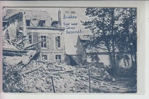 F 62153 SOUCHEZ, Zerstörungen 1.Weltkrieg, Lazarett