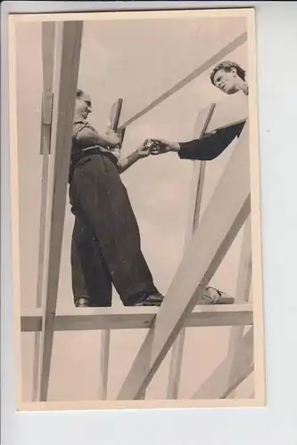 BERUFE - ZIMMERMANN - Richtfest - Photo-AK