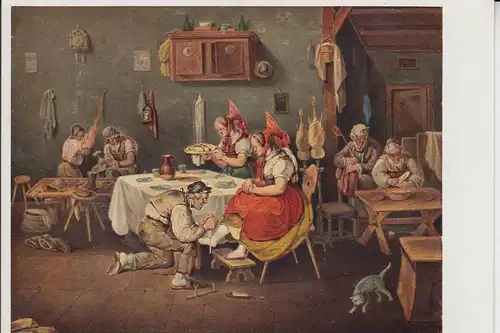 BERUFE - SCHUSTER - shoemaker - Cordonnier - Schoenmaker - Zapatero - Calzolaio - Künstler-Karte J.B.Pflug