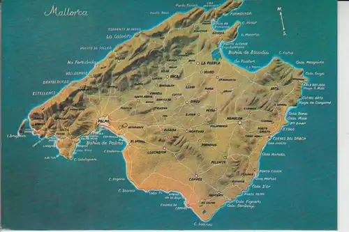 LANDKARTEN - MAPS - MALLORCA