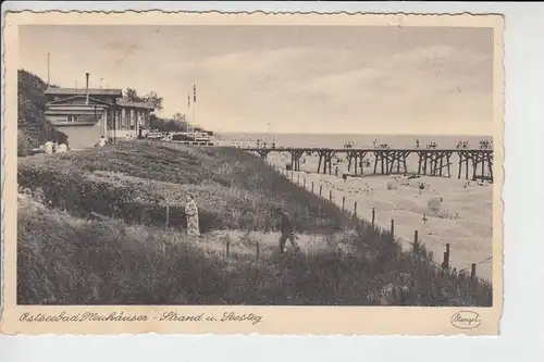 OSTPREUSSEN - NEUHÄUSER - Gurjewsk, Strand am Seesteg