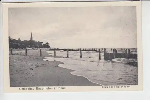 POMMERN - BAUERHUFEN - Chlopy, Blick nach Sorenbohm