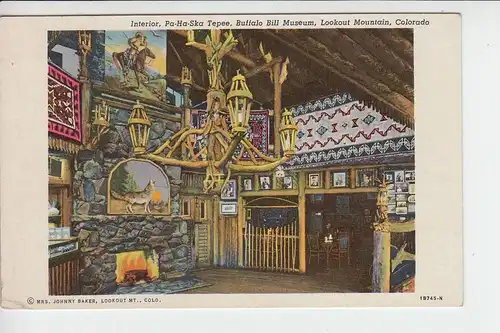 WILD WEST - BUFFALO BILL - Memorial Museum - LOOKOUT MOUNTAIN - Colorado