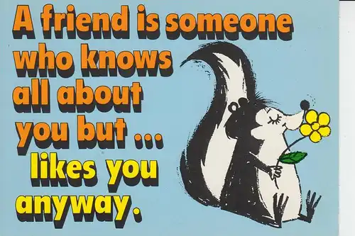 TIERE - STINKTIER - SKUNK