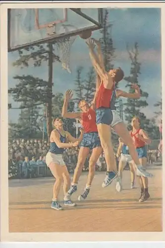 SPORT - BASKETBALL - Russland Ganzsache 1965