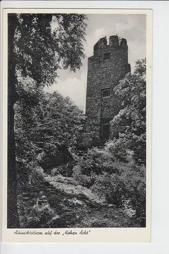 5488 ADENAU, Aussichtsturm auf der Hohen Acht, 1954
