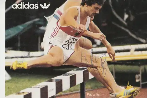 SPORT - LEICHTATHLETIK - 3000m Hürden - Patriz Ilg - Autogrammkarte, Originalautogramm
