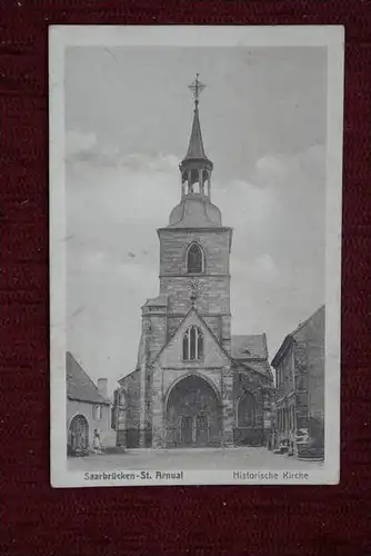 6600 SAARBRÜCKEN - SANKT ARNUAL, Historische Kirche