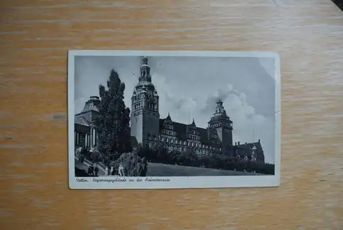POMMERN - STETTIN / SZCZECIN, Regierungsgebäude an der Hakenterrasse