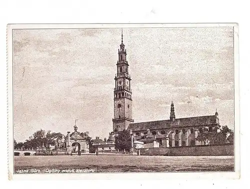 OBER-SCHLESIEN - TSCHENSTOCHAU / CZESTOCHOWA, Jasna Gora, Kloster,