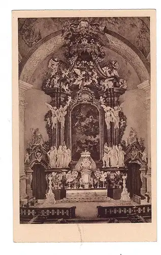 NIEDER-SCHLESIEN - GRÜSSAU / KRZESZOW (Landeshut), Abteikirche, Hochaltar