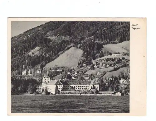 8180 TEGERNSEE, Schloß Tegernsee, Verlag Ostermann