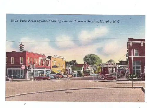 USA - NORTH CAROLINA - MURPHY, Business Section