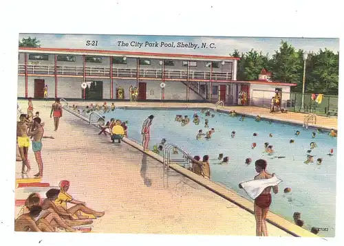 USA - NORTH CAROLINA - SHELBY, City Park Pool