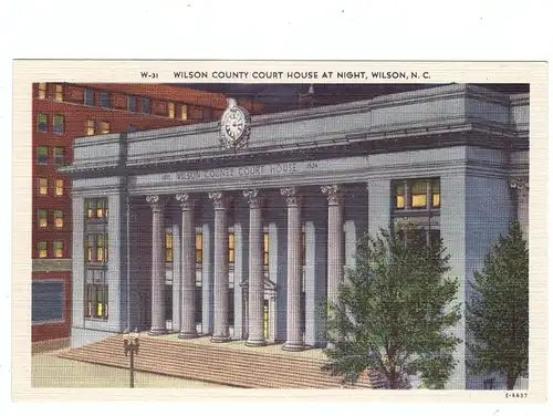 USA - NORTH CAROLINA - WILSON, Wilson County Court House