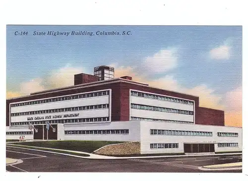 USA - SOUTH CAROLINA - COLUMBIA, State Highway Building