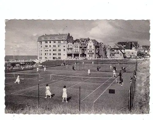 SPORT - TENNIS, Duinbergen, Tennisplätze, 1956
