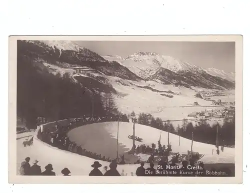 CH 7500 SANKT MORITZ GR, Cresta, Bobbahn