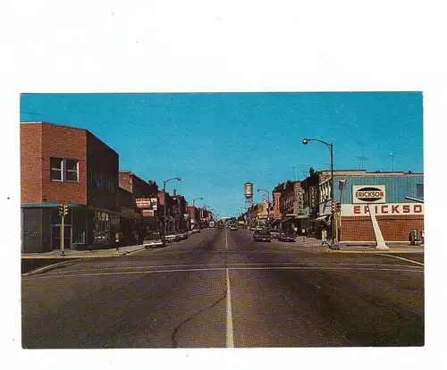 USA - MINNESOTA - CHISHOLM, Street Szene, Erickson, Water Tower