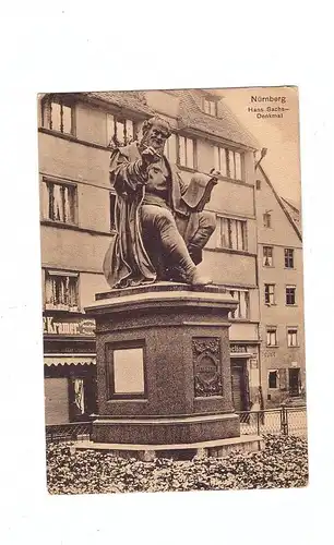 8500 NÜRNBERG, Hans-Sachs-Denkmal, 1906