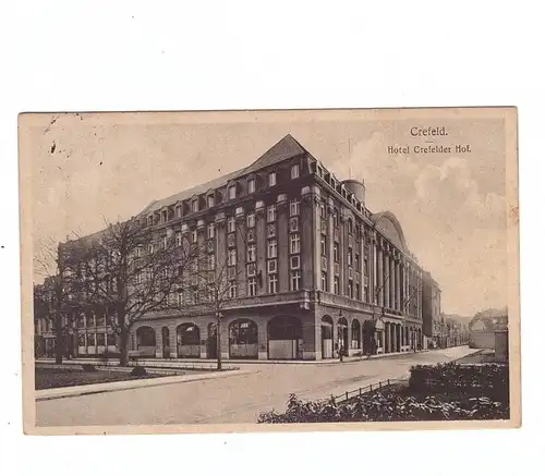 4150 KREFELD, Hotel Crefelder Hof, 1914