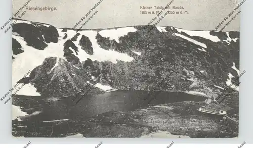 NIEDER-SCHLESIEN - KRUMMHÜBEL / KARPACZ, Kleiner Teich und Baude