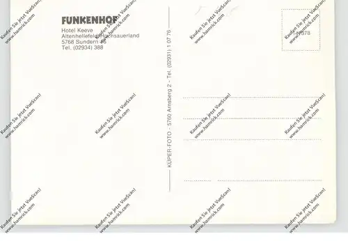 5768 SUNDERN - ALTENHELLEFELD, Funkenhof