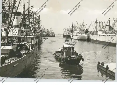 HAFEN - SCHLEPPER "RECHTENFLETH", Hafen Bremen 1965