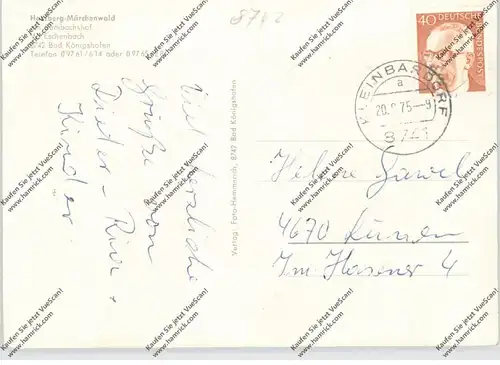 8742 BAD KÖNIGSHOFEN; Märchenwald Hassberg