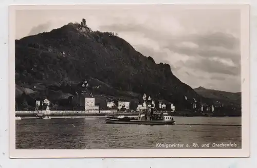 BINNENSCHIFFE - RHEIN, Rheinfähre Königswinter - Bad Godesberg, 1957