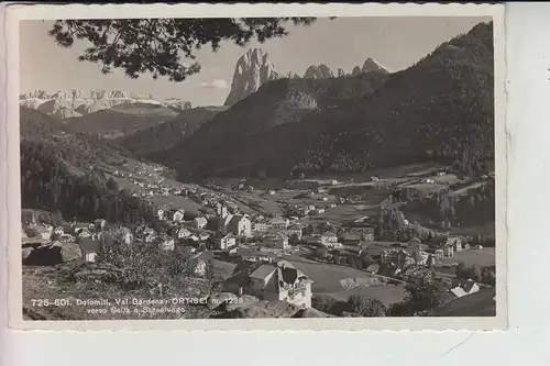 I 39046 ST. ULRICH, Ortsansicht 1938