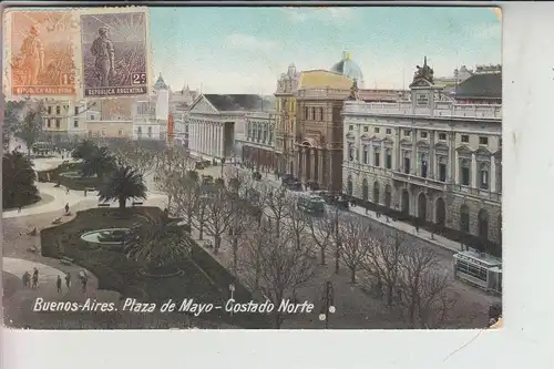ARG - ARGENTINIEN - BUENOS AIRES, Plaza de Mayo 1913, Knick, AF