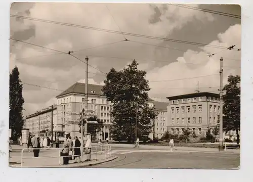 0-8000 DRESDEN, Fucikplatz, Strassenbahn, 1962