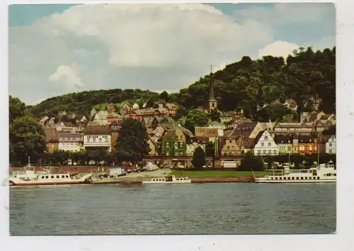5460 LINZ, Rheinfähre Linz - Bad Kripp am Anleger, 1964