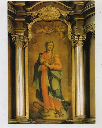 5484 BAD BREISIG, Katholische Pfarrkirche St. Marien, Altarbild immaculata