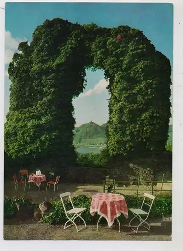 5480 REMAGEN - ROLANDSECK, Rolandsbogen, Restaurant - Bestuhlung