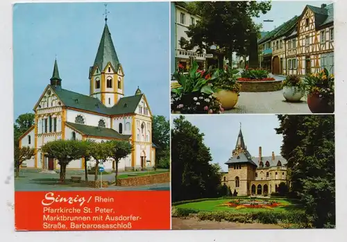 5485 SINZIG, Mehrbild-AK