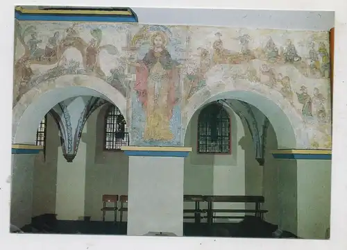 5460 LINZ, Pfarrkirche St. Martin, Fresko "Der Jakobsweg"
