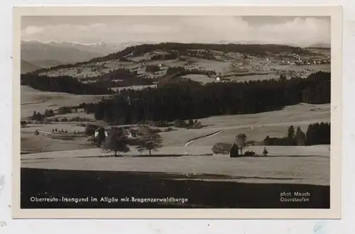 8999 OBERREUTE - IRSENGUND, Blick in die Bregenzerwaldberge