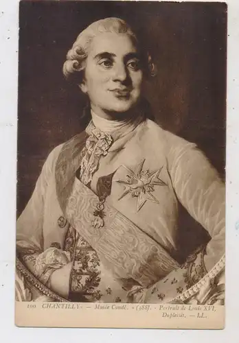 MONARCHIE - FRANKREICH - Porträt Louis / Ludwig XVI